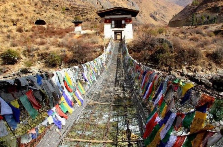 Tachog Lhakhang and Iron bridge | Attraction in Bhutan | Amedewa